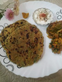 Bajra Methi Dhebra